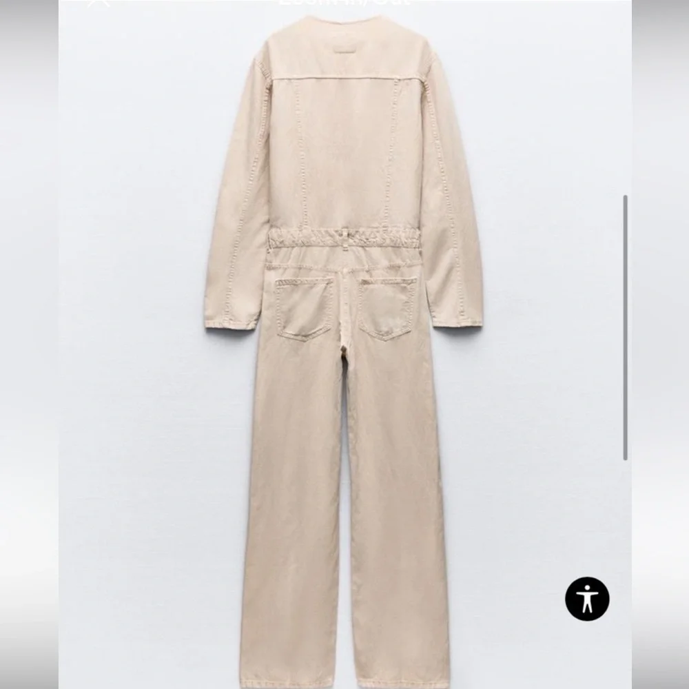 Zara Linen Jumpsuit